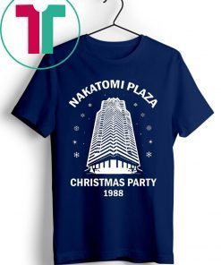 Nakatomi Plaza Christmas Party 1988 Christmas Tee Shirt