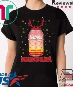 Natural Light Beer Strawberry Lemonade Naturdays Reinbeer Christmas T-Shirts