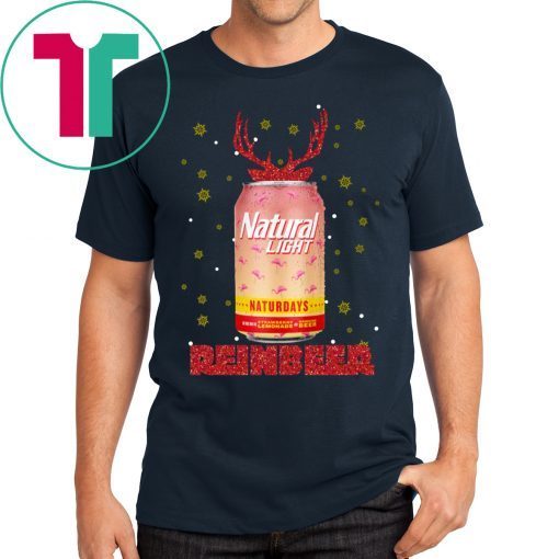 Natural Light Beer Strawberry Lemonade Naturdays Reinbeer Christmas T-Shirts