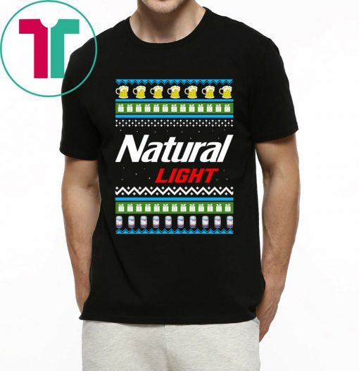 Natural Light Christmas T-Shirt