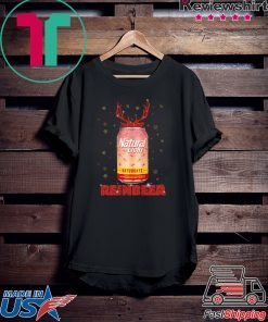 Natural Light ReinBeer Strawberry Lemonade Naturdays Christmas T-Shirt