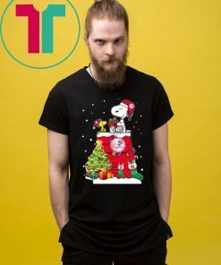 New York Yankees Snoopy And Woodstock Christmas 2020 T-Shirt