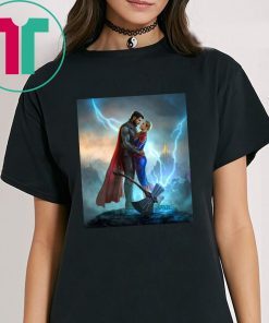 Nice Marvel Avengers Endgame Thor Love Captain Marvel T-Shirt