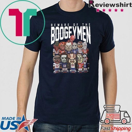 original Beware Of The Boogeymen Patriots Defense T-Shirt