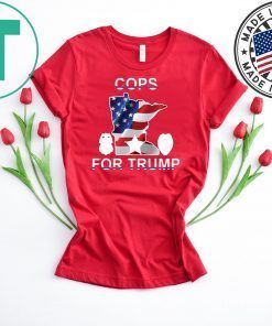 Lt. Bob Kroll Cops for Trump Offcial T-Shirt