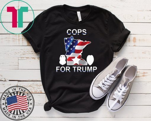 Lt. Bob Kroll Cops for Trump Offcial T-Shirt