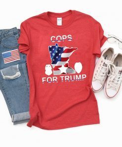 Offcial Lt Bob Kroll Cops for Trump Tee Shirt