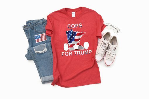 Offcial Lt Bob Kroll Cops for Trump Tee Shirt