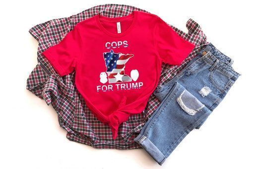 Offcial Lt Bob Kroll Cops for Trump Tee Shirt