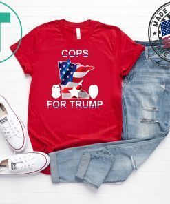 Official Cops for trump red wisconsin cop T-Shirt