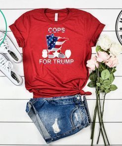 Official Cops for trump red wisconsin cop T-Shirt