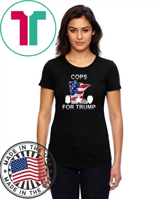 Official Cops for trump red wisconsin cop T-Shirt