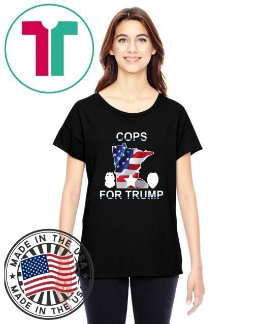 Official Cops for trump red wisconsin cop T-Shirt