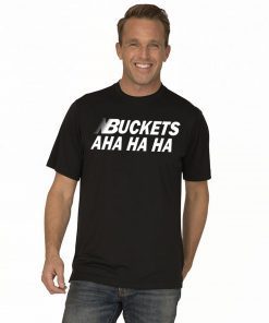 Official Kawhi Leonard Buckets Aha Ha Ha T-Shirt