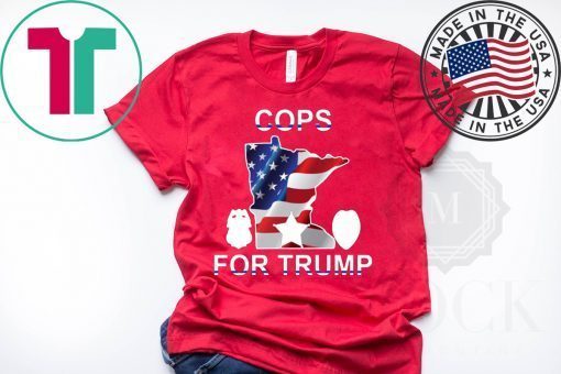 Official cops for Donald Trump Minneapolis 2020 T Shirt