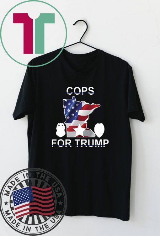 Official cops for Donald Trump Minneapolis 2020 T Shirt