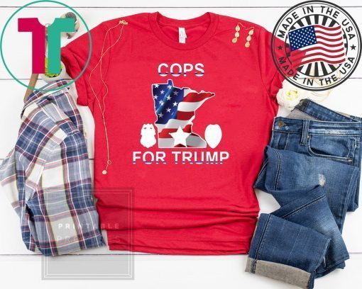 Official cops for Trump 2020 T-Shirt