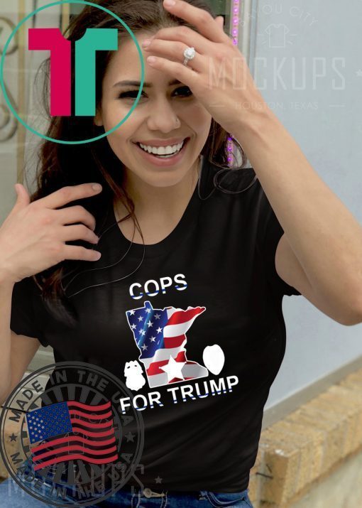 Official cops for Trump 2020 T-Shirt