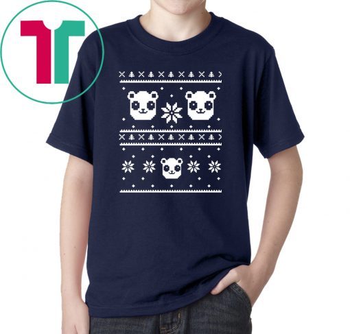 Panda Bear ugly Christmas T-Shirt