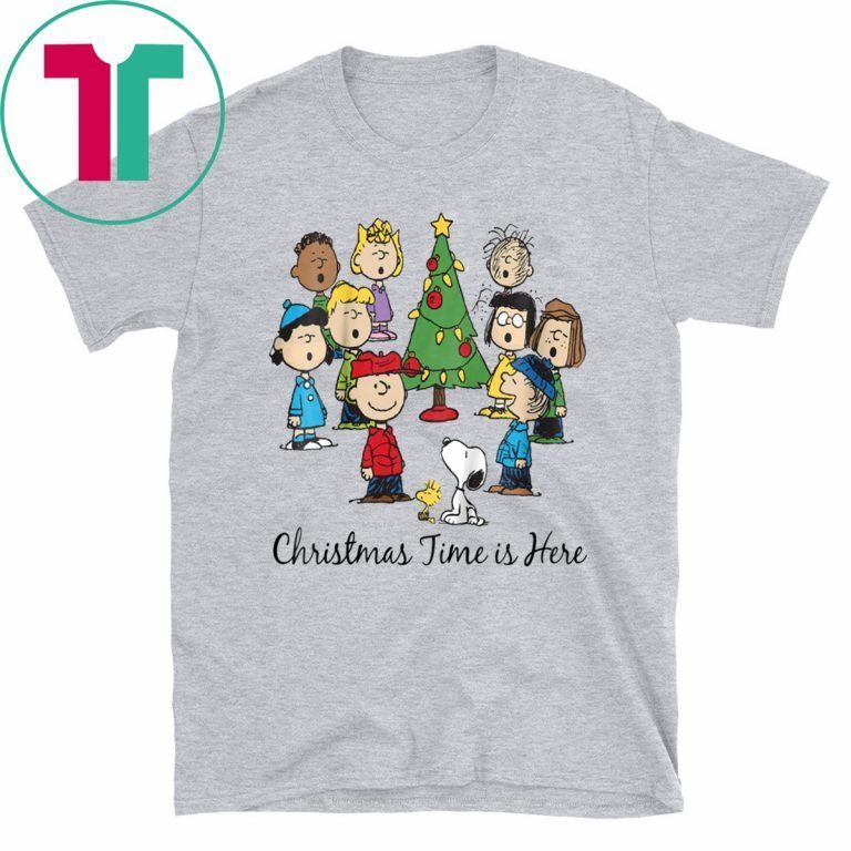 Peanuts Christmas Time Is Here TShirts