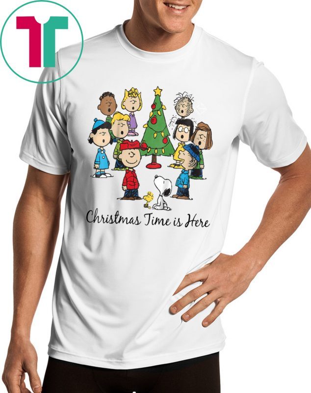 Peanuts Christmas Time Is Here TShirts