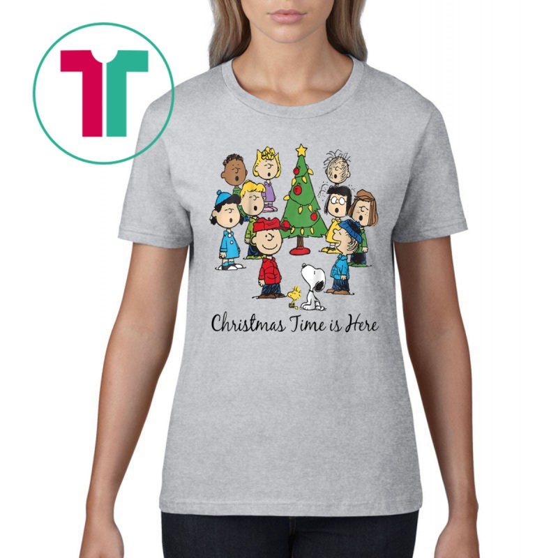 Peanuts Christmas Time Is Here TShirts