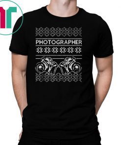 Photographer Christmas T-Shirt