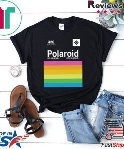 Polaroid shirt colorful vintage photography unique T-Shirt