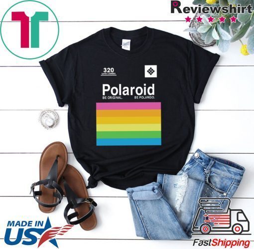 Polaroid shirt colorful vintage photography unique T-Shirt