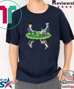 RICK AND MORTY CROSSOVER WALTER AND JESSE BREAKING BAD SHIRT