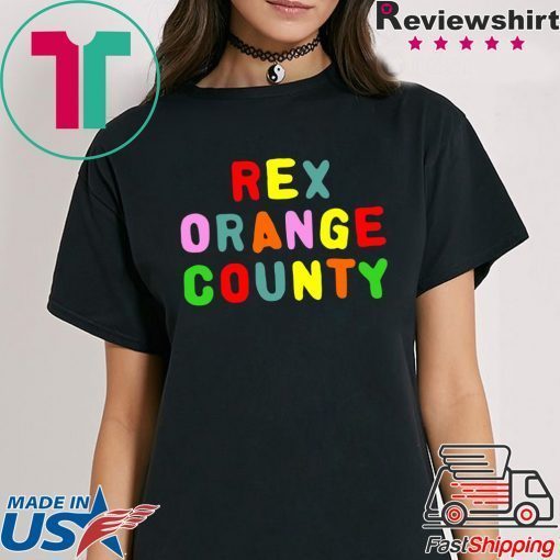 Rex Orange County T-Shirt for Mens Womens