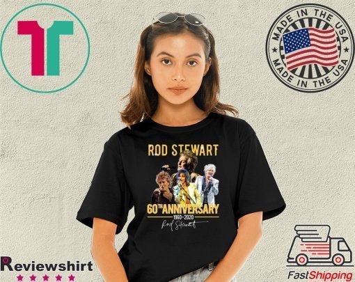 Rod Stewart 60th Anniversary shirt