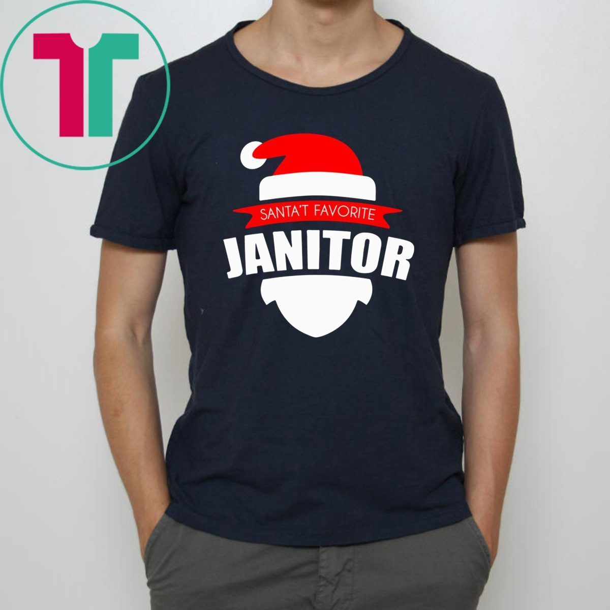 Santa’s Favorite Janitor Funny Christmas Shirt - OrderQuilt.com