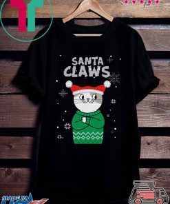 Santa Claws Cat Ugly Christmas 2020 Shirt