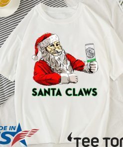 Christmas Santa Loves Claws T-Shirt