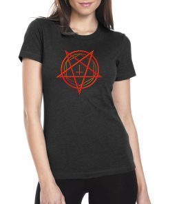 Satanic Pentagram Halloween Pentagram Symbol T-Shirt