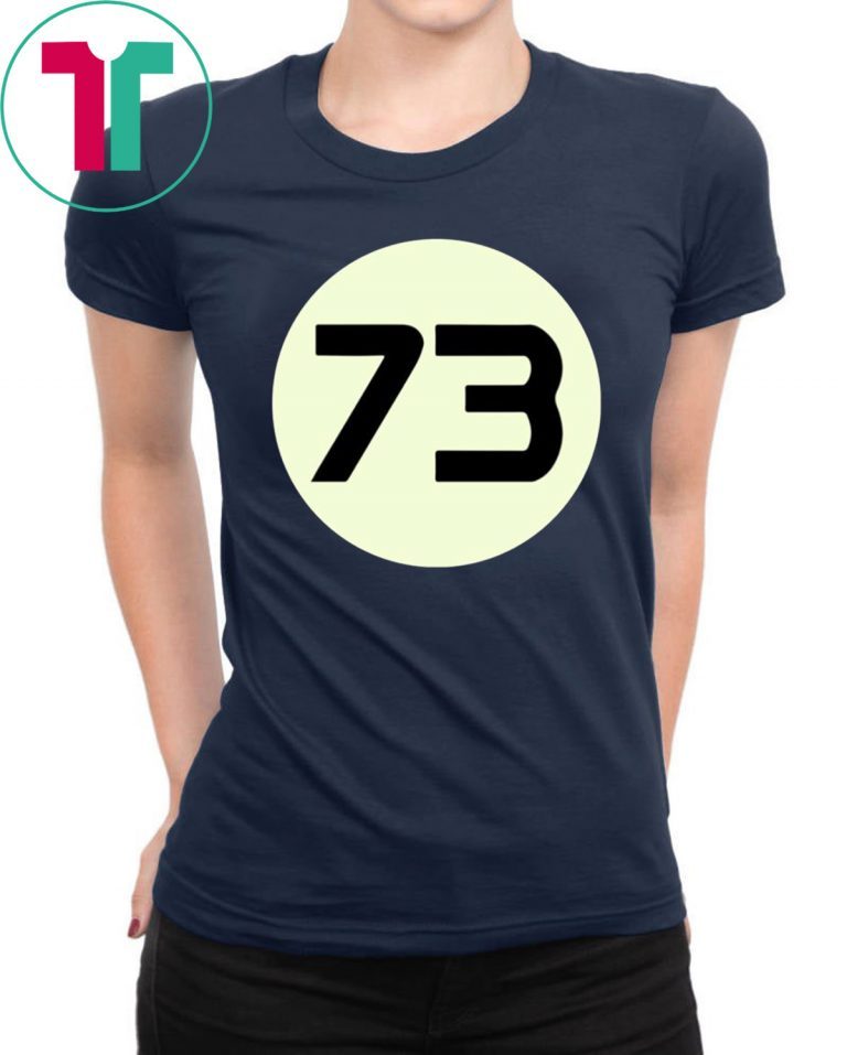 Sheldon Cooper 73 Tee Shirt - OrderQuilt.com