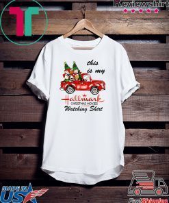 Snoopy This Is My Christmas Movie Watching T-Shirt