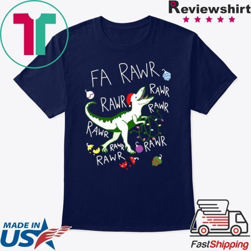 T-Rex Fa Rawr Rawr Rawr Christmas 2020 T-Shirt