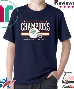 Tank Bowl Champs 2019 Shirt