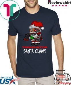 Terminator Santa Claws Christmas 2020 T-Shirt