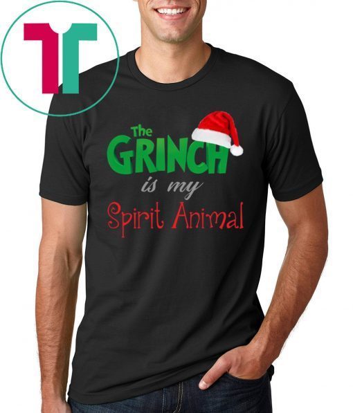 The Grinch is my spirit animal t-shirt