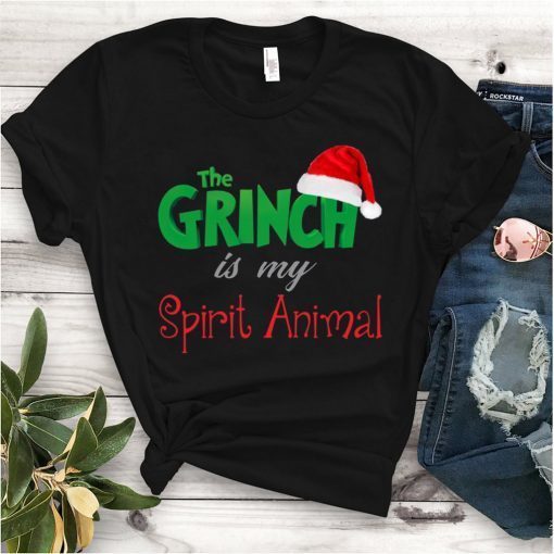 The Grinch is my spirit animal t-shirt