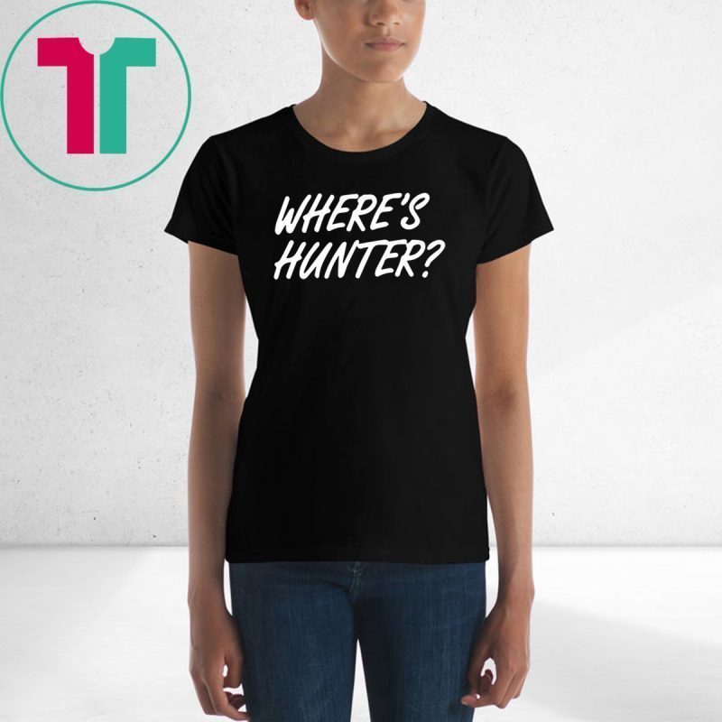 Donald Trump Where’s Hunter 2020 T-Shirt - OrderQuilt.com
