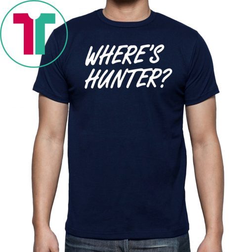 Trump Where’s Hunter Gift Tee Shirt