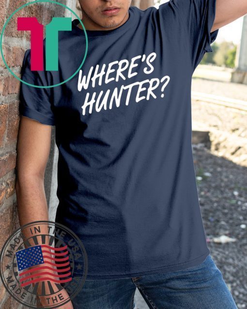 Trump Where’s Hunter Tee shirt