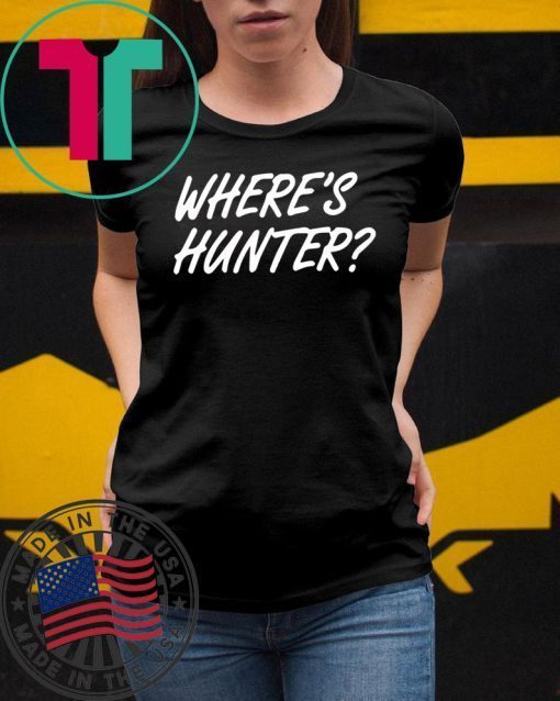 Trump Where’s Hunter Tee shirt