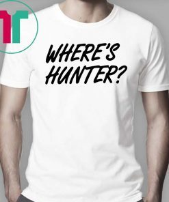 Donald Trump Where’s Hunter T-Shirt For Mens Womens