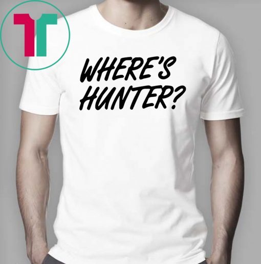 Donald Trump Where’s Hunter T-Shirt For Mens Womens