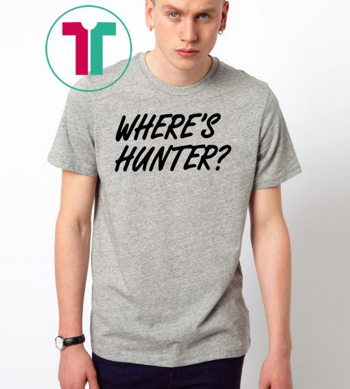 Trump Is Where’s Hunter shirt